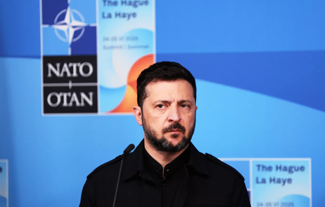 زلنسکی: ناتو از روسیه می‌ترسد