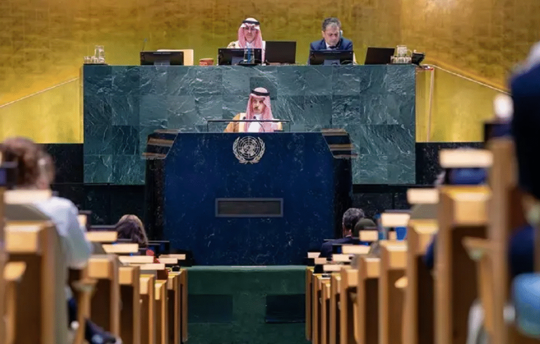 عربستان خواستار یافتن راهکاری عادلانه و پایدار برای مسئله فلسطین شد