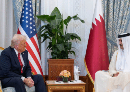 گفتگوی تلفنی ترامپ و امیر قطر پیش از ملاقات با نتانیاهو