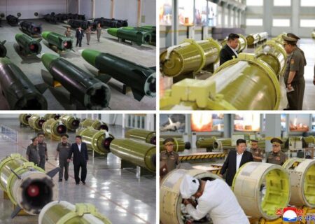 بازدید کیم جونگ اون از تاسیسات جدید موشکی