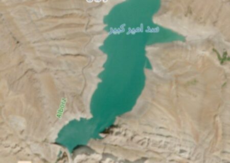 عکس: وضعیت سد کرج در مقایسه با ۲۰ روز پیش