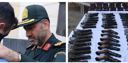 توقیف محموله سلاح و مهمات جنگی در لرستان