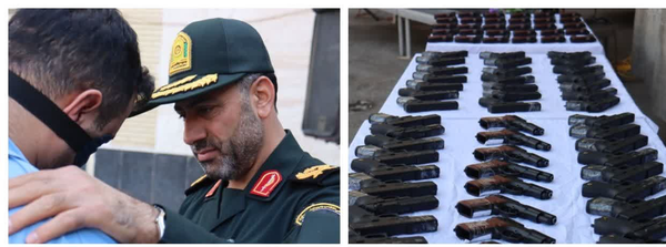 توقیف محموله سلاح و مهمات جنگی در لرستان