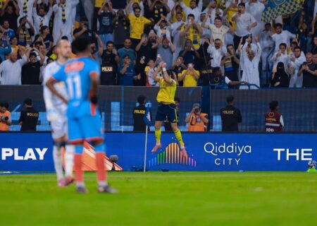 دو گل سهم رونالدو در بازی یکطرفه النصر با الریاض