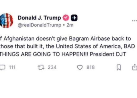 ترامپ: «اتفاقات بد» در انتظار کابل است