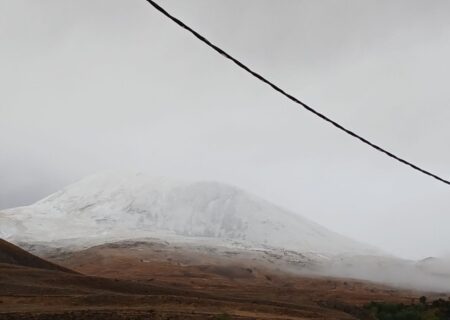 عکس: بارش برف در ایران؛ مستقیم از تابسنان به زمستان!