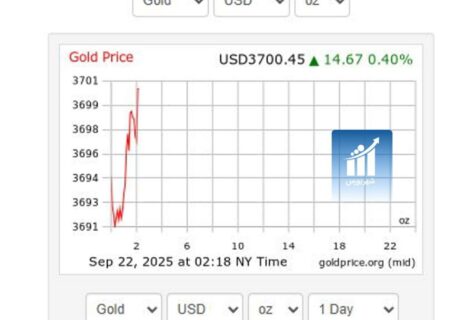 طلای جهانی رکورد زد
