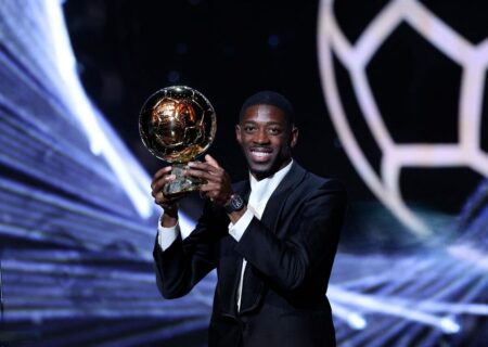 عثمان دمبله برنده توپ طلا ۲۰۲۵ شد + عکس