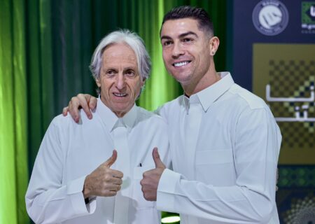 رونالدو و ژسوس در روز ملی عربستان