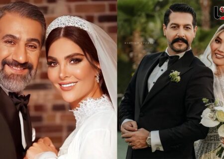 شباهت جالب همسر محمد نادری و متین ستوده + عکس