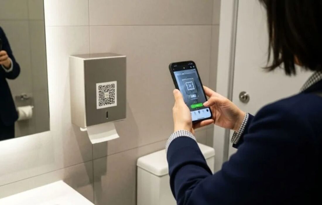 اتفاق عجیب در توالت عمومی چین