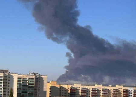 پالایشگاه و بندر روسیه هدف حملات اوکراین