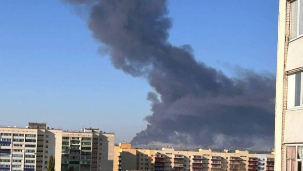 پالایشگاه و بندر روسیه هدف حملات اوکراین