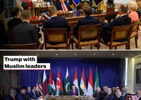 تفاوت رفتار ترامپ با کشورهای اروپایی و عربی