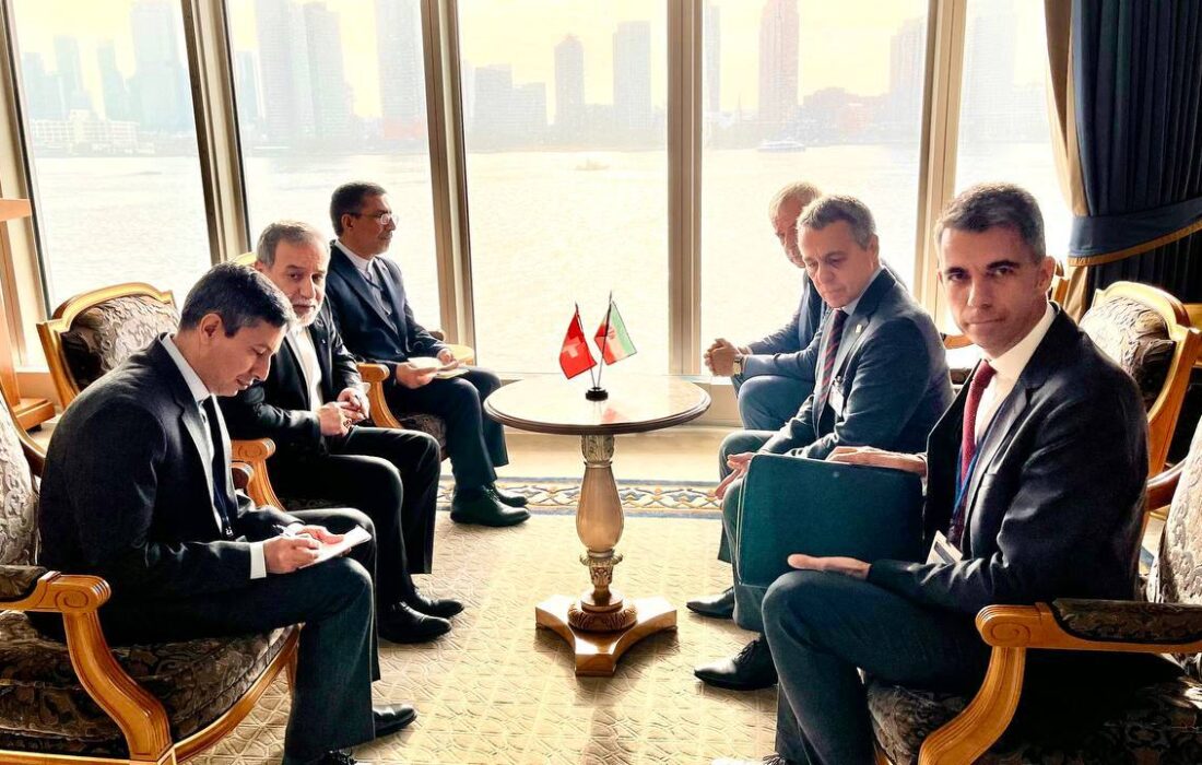 رایزنی وزرای خارجه ایران و سوئیس در نیویورک + عکس