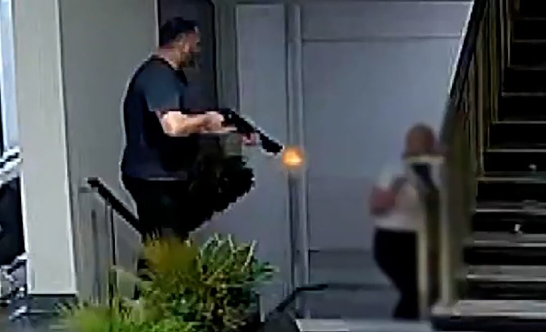 لحظه قتل همسر با شاتگان