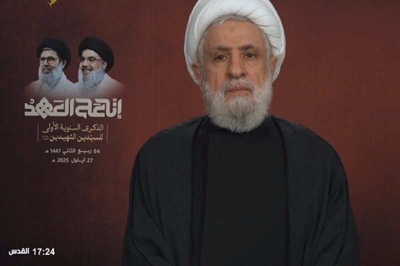 شیخ نعیم قاسم: سلاح مقاومت را زمین نمی‌گذاریم