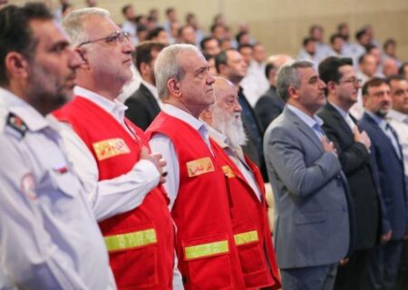 پزشکیان در جشن روز آتش‌نشانان حضور یافت