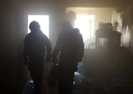 آتش‌سوزی مهیب در ساختمان ۱۲ طبقه ستارخان