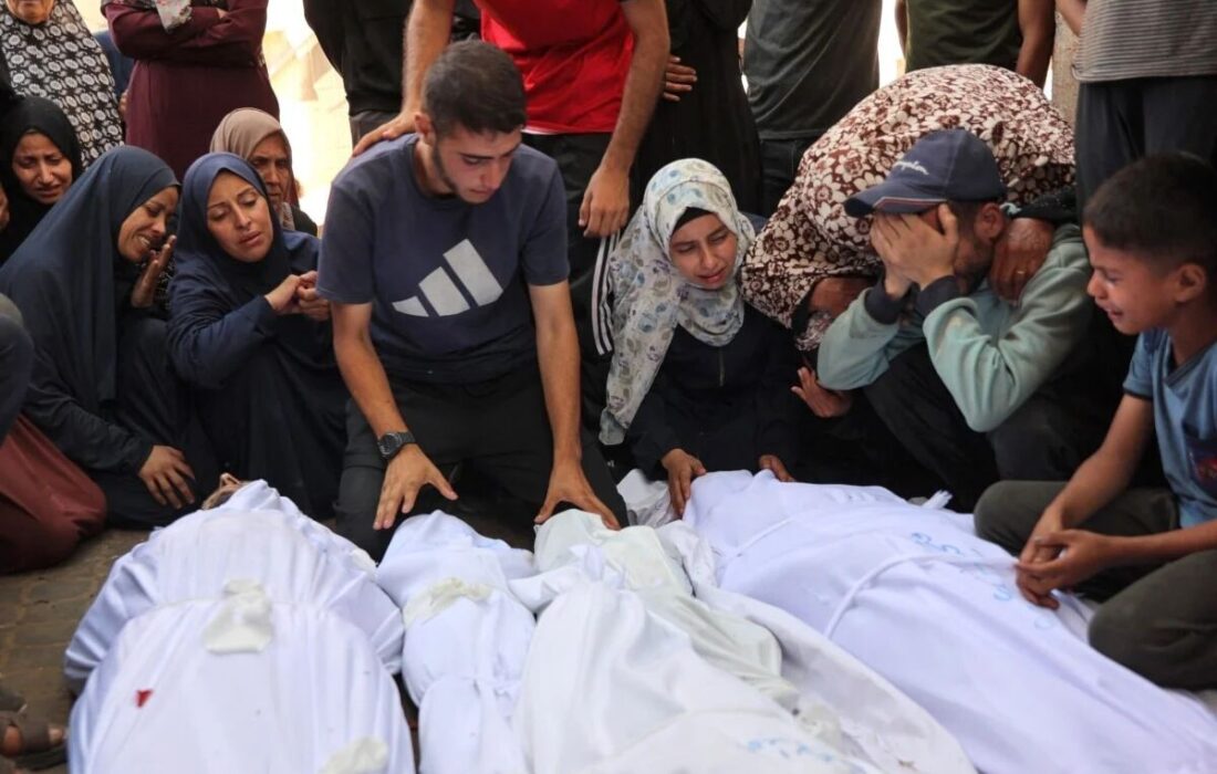 در حمله اسرائیل، مادری به همراه ۶ فرزندش به شهادت رسیدند