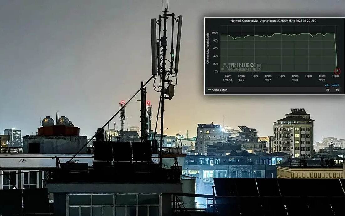 افغانستان در انزوای جهانی: ارتباط این کشور با دنیا قطع شد!