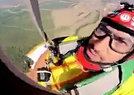 نجات باورنکردنی چترباز ایرانی از مرگ حتمی