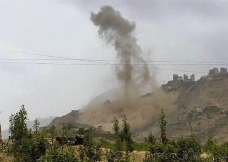 حملات توپخانه‌ای عربستان سعودی به مناطق مرزی یمن