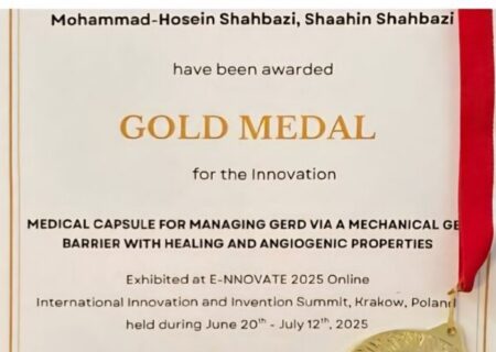 درخشش پزشک فناور ایلامی در مسابقات بین‌المللی اختراعات (+عکس)