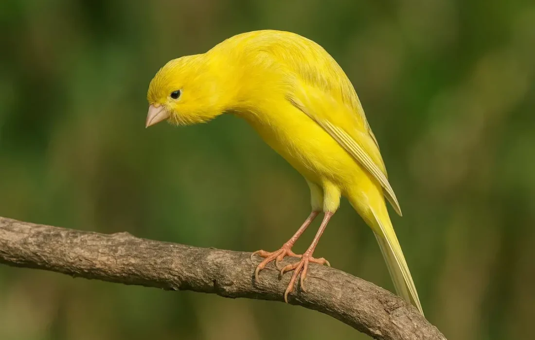 قناری اسکات فَنسی؛ قناری اسکاتلندی که شبیه هلال ماه است و آواز محشری دارد