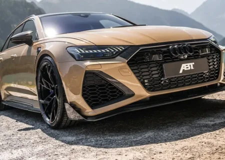 رونمایی از آئودی RS6 با ۱۰۰۰ اسب بخار؛ طلای درخشان «ABT» در جاده (عکس)