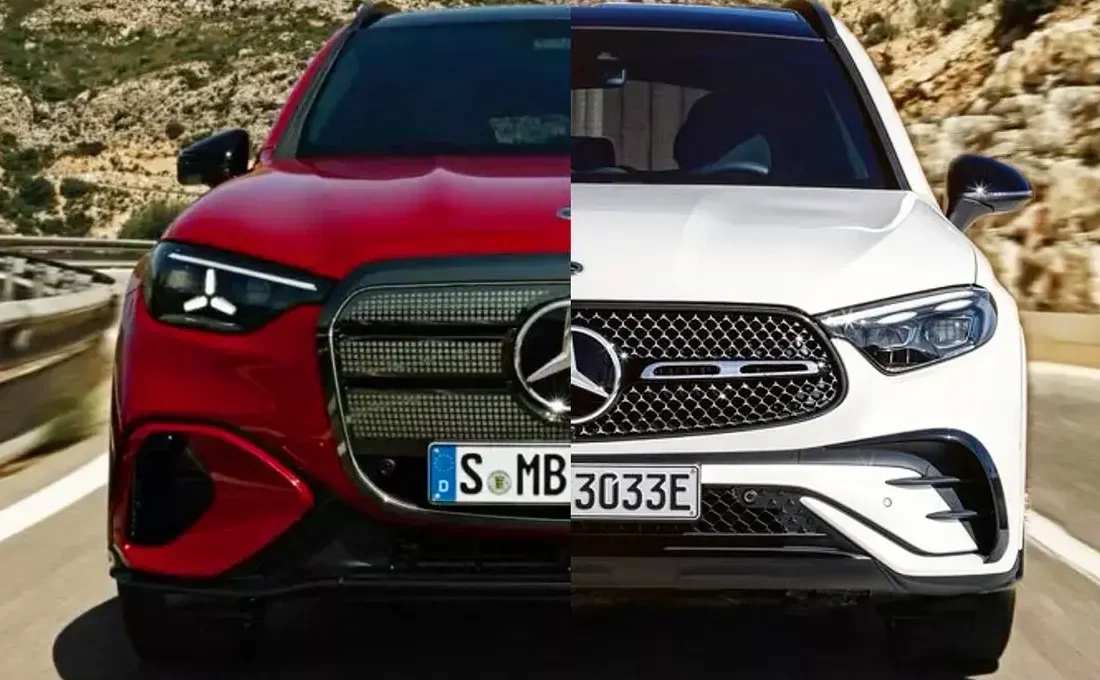 مرسدس بنز GLC برقی یا بنزینی؟ نبرد دو مدل در نسل جدید (+عکس)