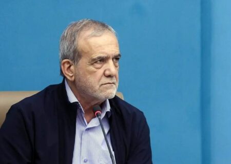 پزشکیان: دریاچه خزر در حال خشک‌شدن است (فیلم)