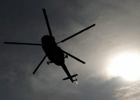 سقوط هلیکوپتر طالبان در غور (فیلم)