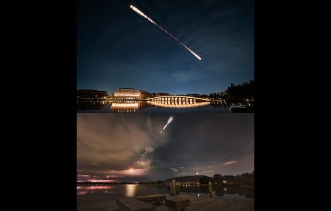 عکس روز ناسا از ماهگرفتگی در دو نیمکره زمین