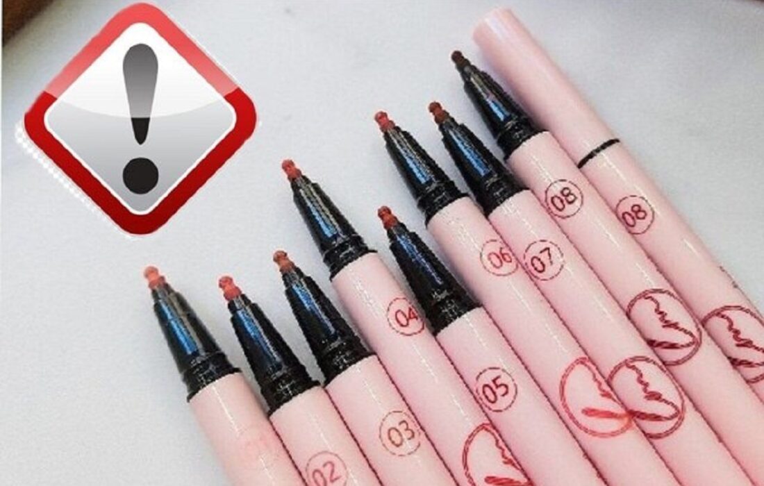 انتشار اسامی محصولات آرایشی غیرمجاز لب