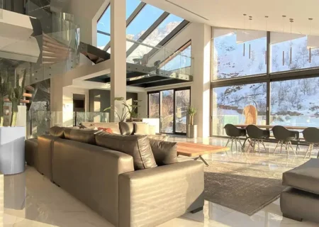 معماری نور و شفافیت در فشم؛ فینالیست دوازدهمین جایزه ملی طراحی داخلی ایران (+تصاویر)