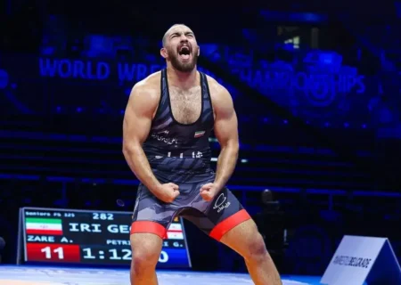 شکست سنگین نایب قهرمان المپیک و سنگین وزن آمریکا مقابل امیرحسین زارع (فیلم)