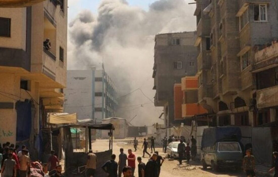 آوارگی ۶۰۰۰ شهروند فلسطینی در بمباران‌های امروز غزه