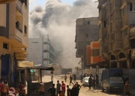 آوارگی ۶۰۰۰ شهروند فلسطینی در بمباران‌های امروز غزه