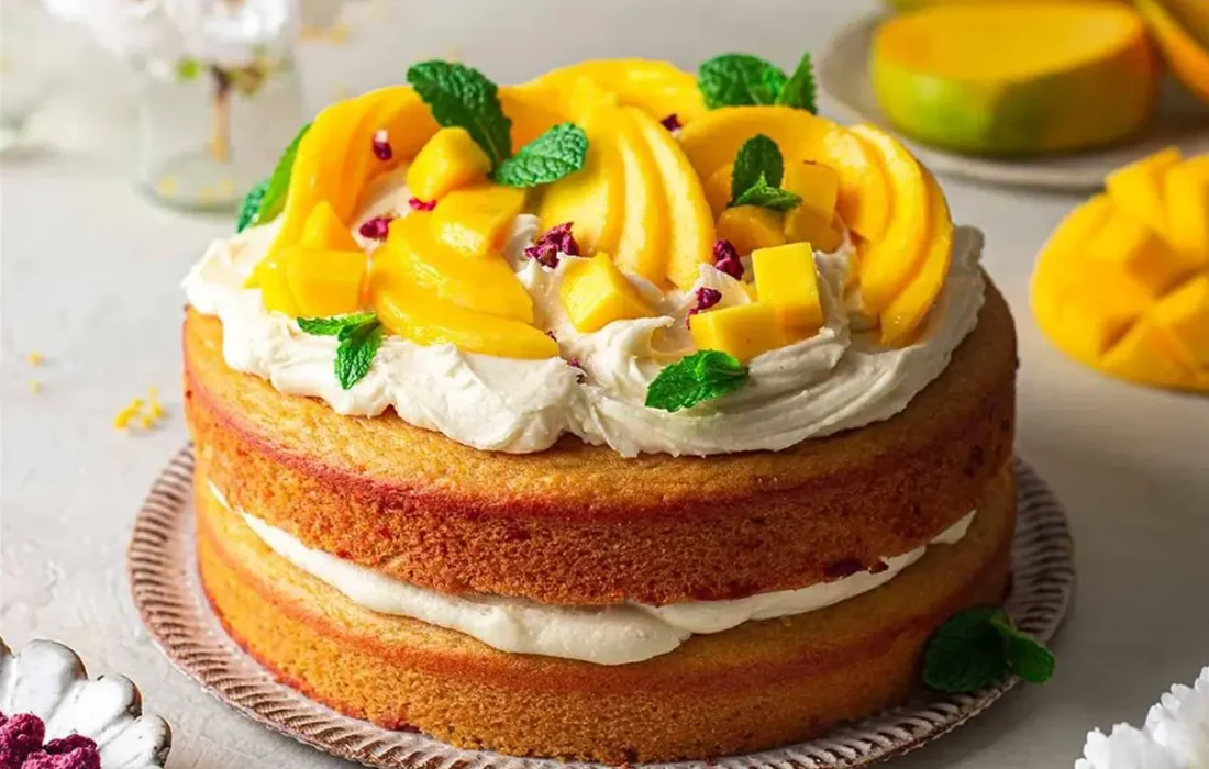 طرز تهیه کیک هویج و انبه