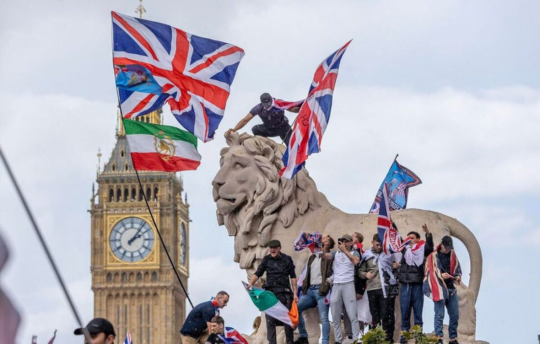 دیدنی های امروز؛ از تظاهرات ضدمهاجرتی در لندن تا بمباران غزه