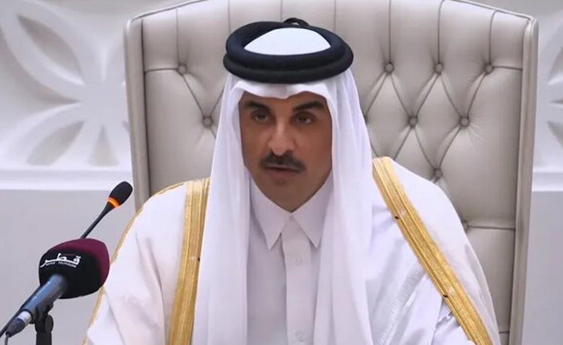 امیر قطر: اسرائیل به یک کشور میانجی حمله کرد/ جهان از این تجاوز شوکه شد (فیلم)