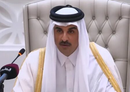 امیر قطر: اسرائیل به یک کشور میانجی حمله کرد/ جهان از این تجاوز شوکه شد (فیلم)