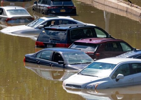 سیل گسترده در ولز پس از بارش‌های طولانی مدت (فیلم)