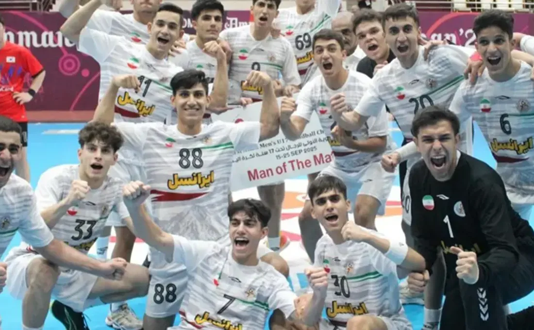 پیروزی مقتدرانه هندبالیستهای نوجوان ایران مقابل کره جنوبی