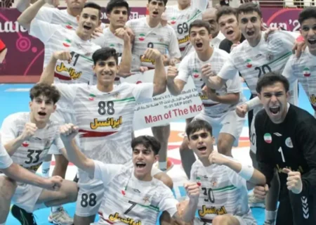 پیروزی مقتدرانه هندبالیست‌های نوجوان ایران مقابل کره جنوبی