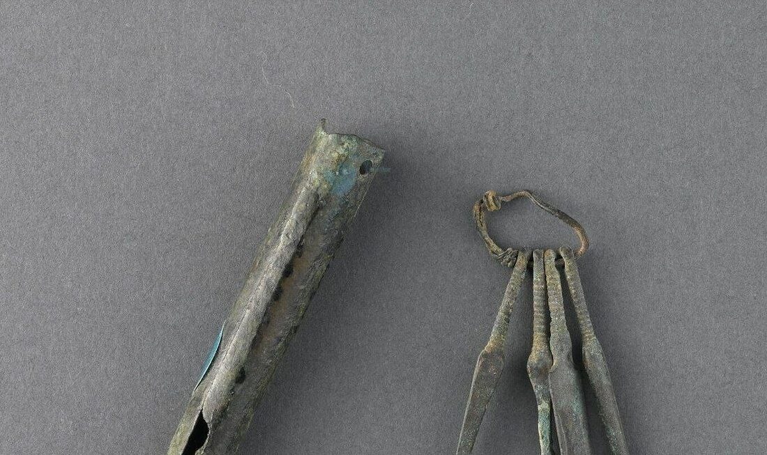 ست لوازم آرایشی ساخت لرستان در موزه لوور(عکس)