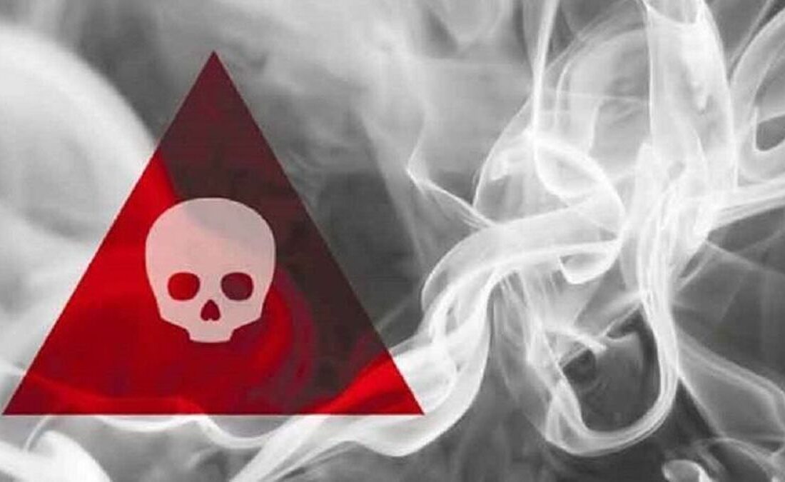 مرگ تلخ در پی استنشاق گاز اسیدی