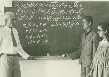 عکسی دیده نشده از جبار باغچه‌بان و دخترش ثمینه