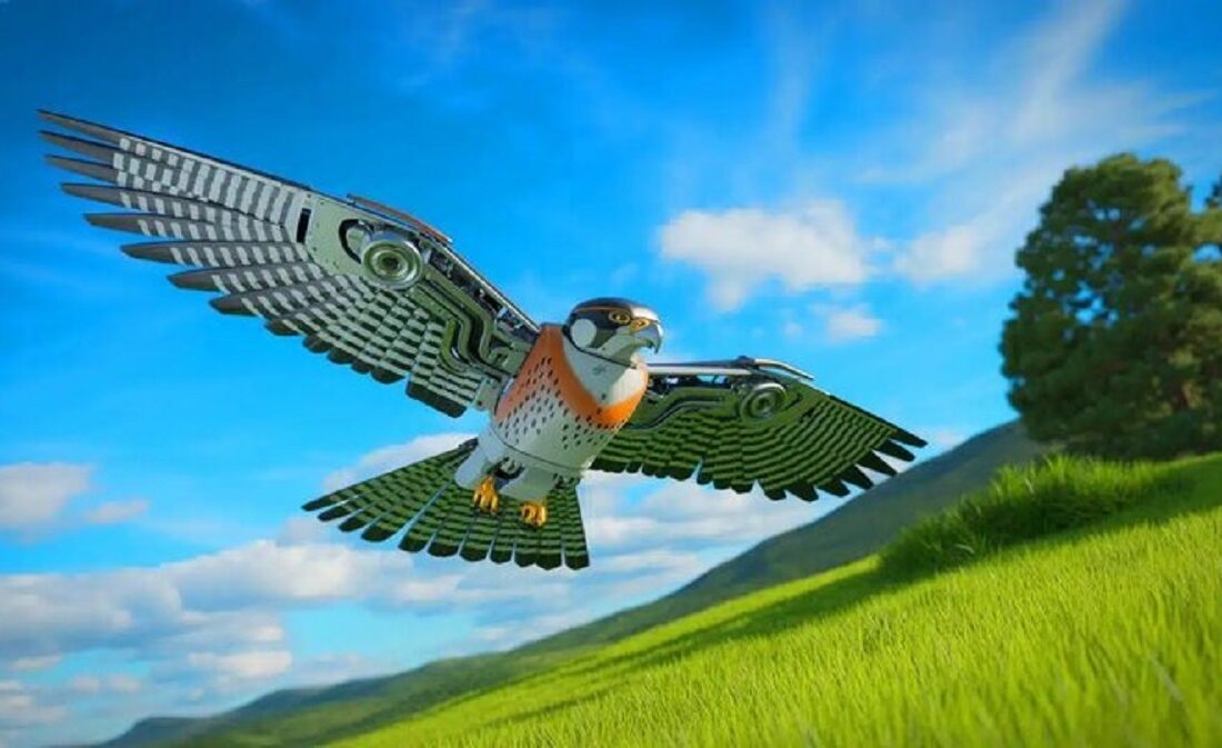 پهپاد متفاوت چین به راحتی دشمن را غافلگیر میکند / ربات پرنده یا شاهین واقعی؟(+عکس)